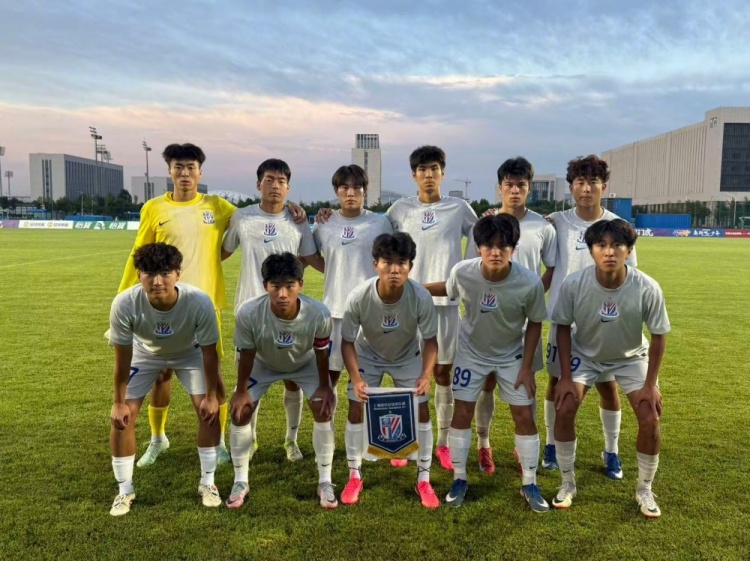 陈金铎小角度破门,申花U20客场2-1力克津门虎 陈金铎小角度破门,申花U20客场2-1力克津门虎