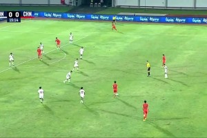U17国足7-0横扫印尼 邝兆镭造3球赵松源帅惟浩双响