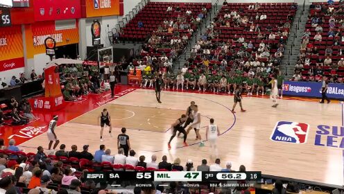 夏联-马刺90-80击退雄鹿,伯里斯26分难阻7人上双 夏联-马刺90-80击退雄鹿,伯里斯26分难阻7人上双