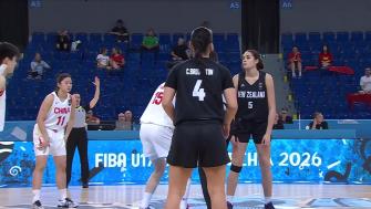 U17女篮世界杯：中国61-76新西兰获第六 三分球30中3创奇低