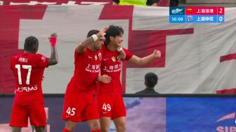 德比复仇!海港2-0申花 莱昂纳多李新翔联袂破门 积分反超 德比复仇!海港2-0申花 莱昂纳多李新翔联袂破门 积分反超