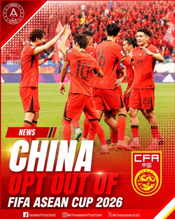 中国男足拒绝首届东南亚杯,转战重庆五国邀请赛 中国男足拒绝首届东南亚杯,转战重庆五国邀请赛