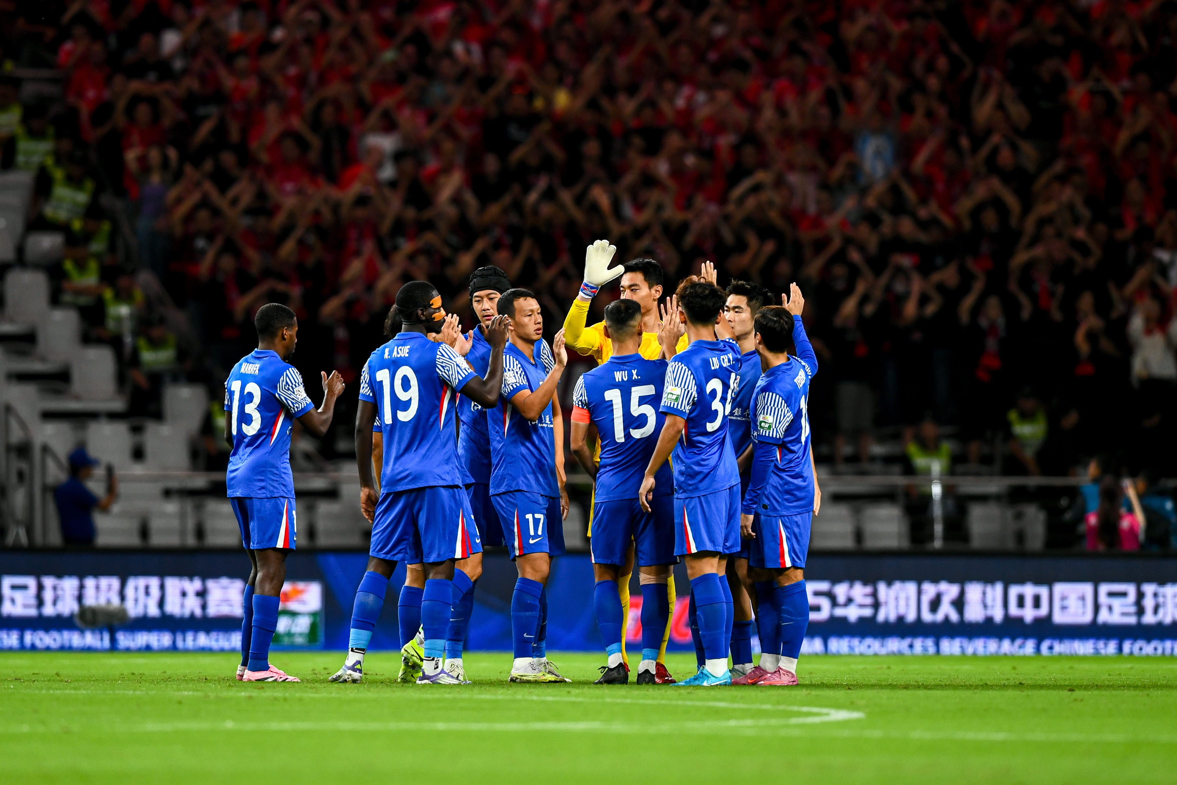 申花中超对海牛八连胜追平队史最长纪录