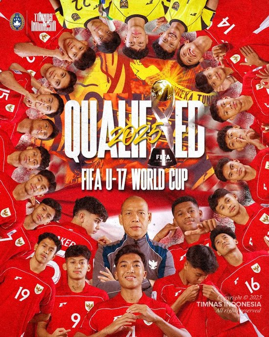 印尼国少两连胜提前出线 队史首次经预选赛闯入U17世界杯 印尼国少两连胜提前出线 队史首次经预选赛闯入U17世界杯